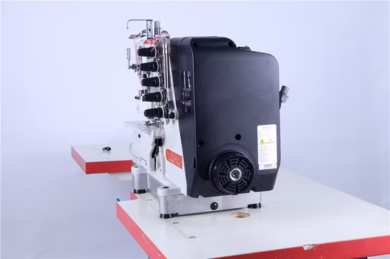 Machine à coudre industrielle Converstitch à lit plat haute vitesse à entraînement direct (FIT F80D